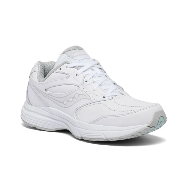 saucony Integrity Walker 3 Wide 'Triple White'-2