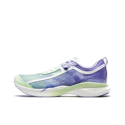 XTEP Race160X 1 Running Shoes Women's Low-Top Green/Purple