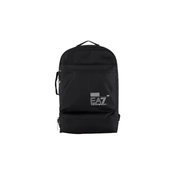EMPORIO ARMANI Polyester Backpack Tubas Unisex Black