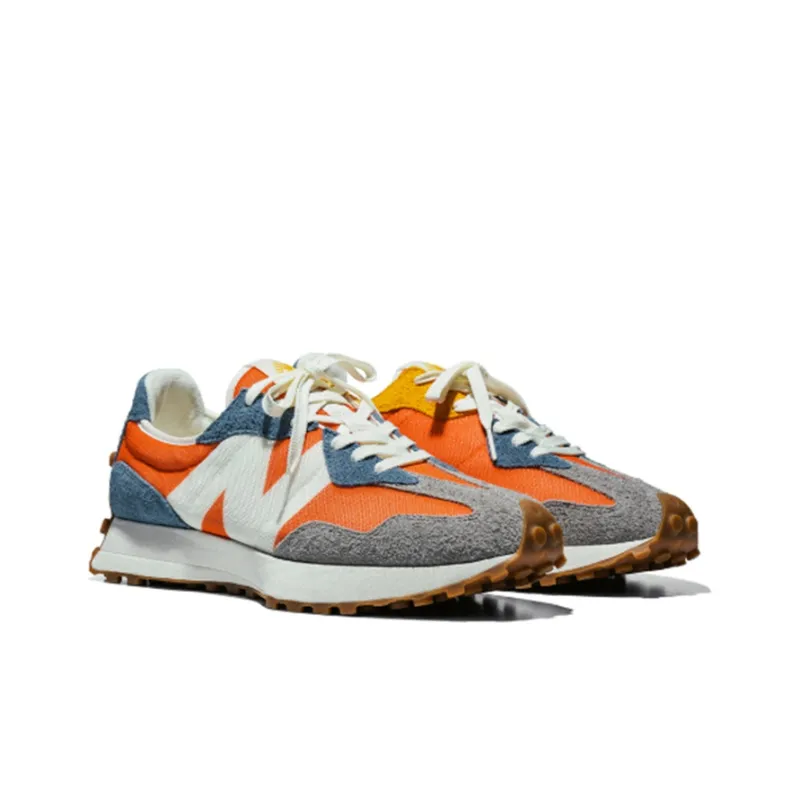New Balance 327 Red Navy Grey-2
