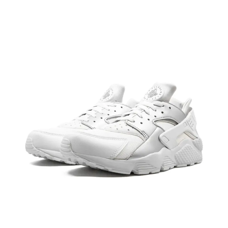 Nike Air Huarache White/Metallic Silver-1