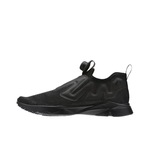 Reebok Pump Supreme Running Shoes Unisex Low-Top Black