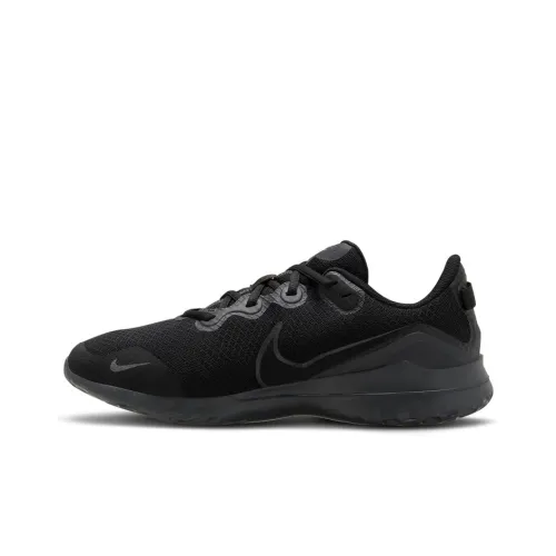 Nike Renew Ride Running Shoes Men Low-Top Pure Black