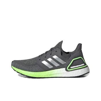 Adidas Ultra Boost 20 'Grey Five Silver Metallic Signal Green