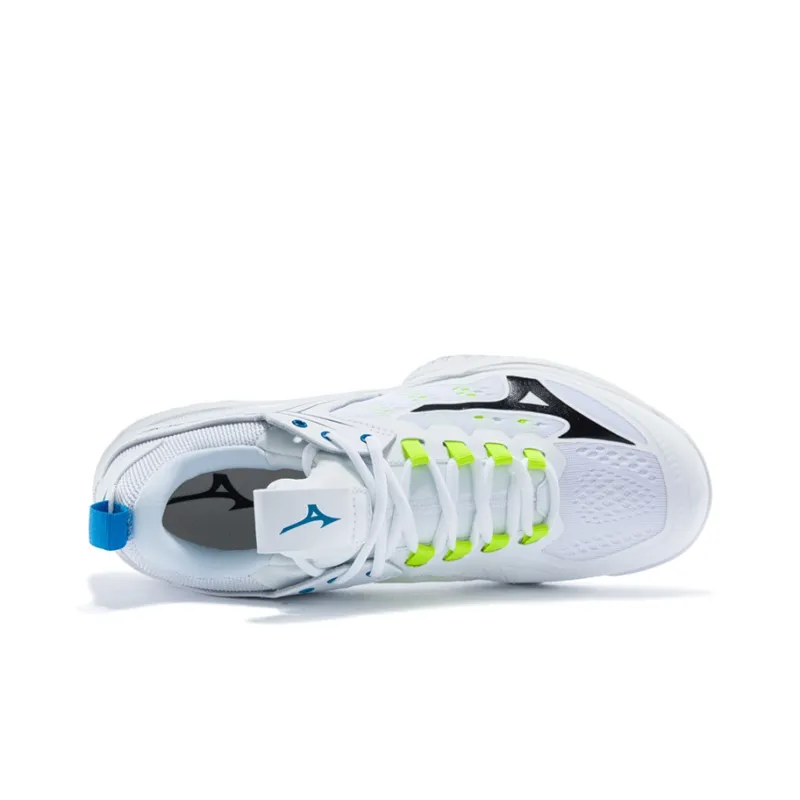 Mizuno Wave Claw Neo Wide 'White Volt'-3