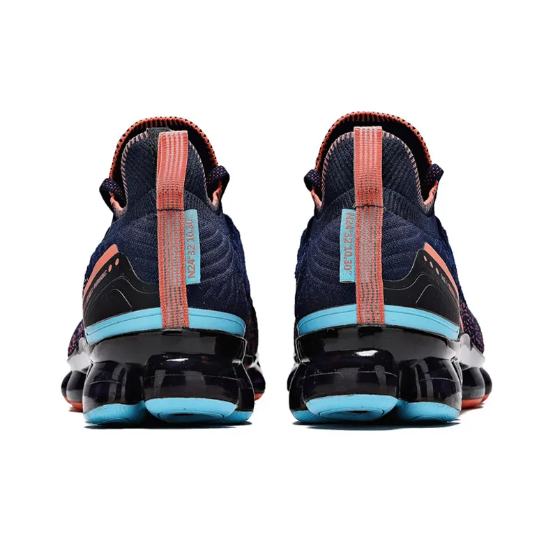 361° Cushioning Low-Top Running Shoes Men's Blue Red-3