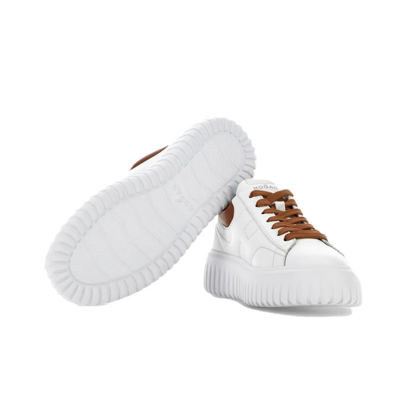 HOGAN H Stripes Lace Up Sneakers-4