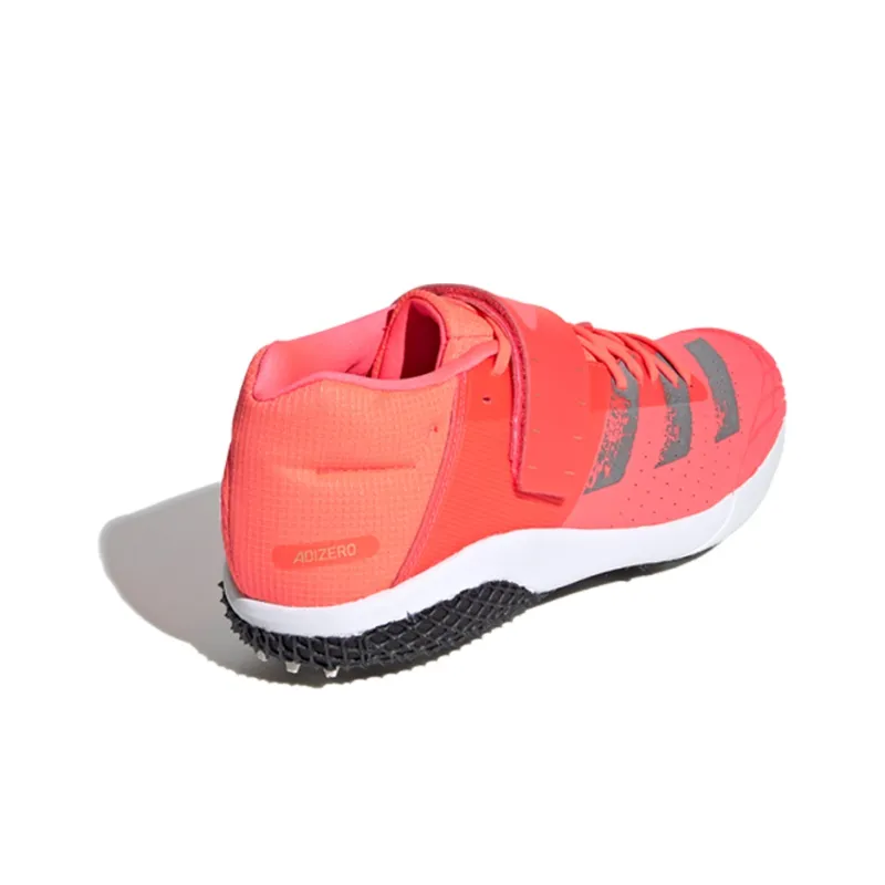 Adidas Adizero Javelin Slip Resistant Low Top Running Shoes Unisex Pink White Black-3