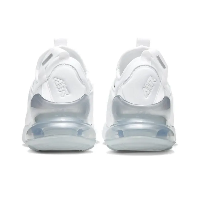 Nike Air Max 270 Extreme White Metallic Silver GS-4