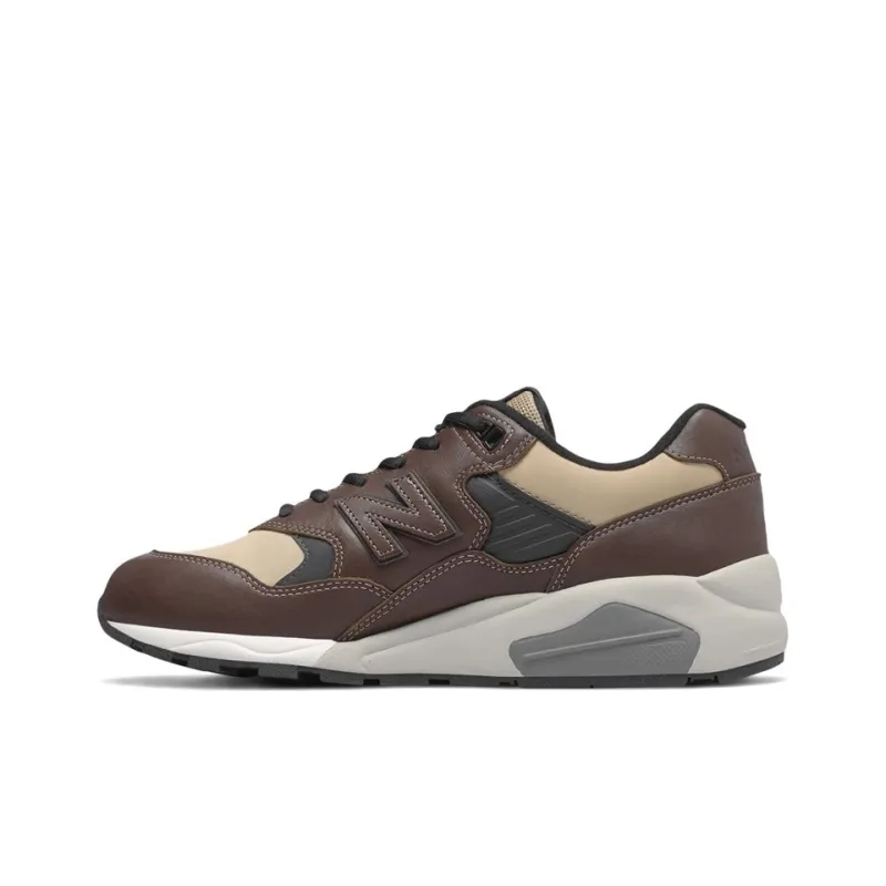 New Balance 580 Low Top Coffee D Wide-0
