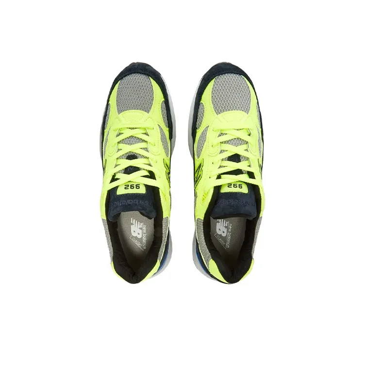 New Balance 992 Neon Yellow Black-2