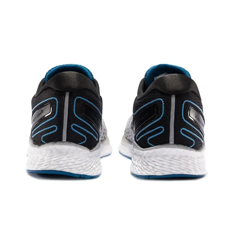 Saucony Freedom 3 Low-Top Running Shoes Men's Gray Blue Purple-3