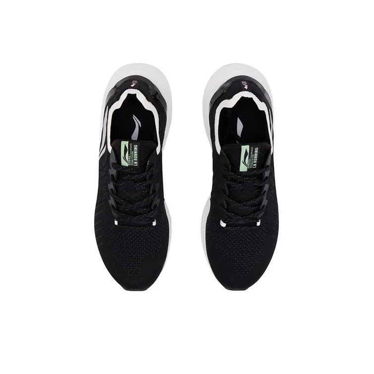 LiNing YunQue Cushioning Breathable Low-Top Running Shoes Women's Black-3