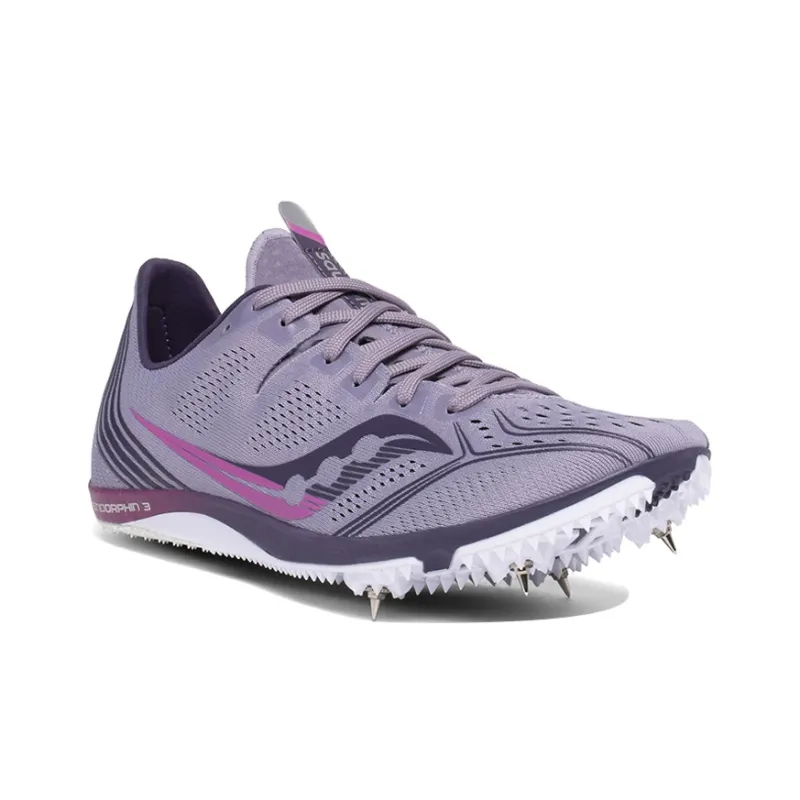 Saucony Slip-Resistant Cushioning Lightweight Low-Top Running Lessons Women's Purple-2