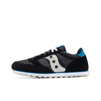 Saucony Jazz Non slip Lightweight Low Top Running Shoes Men's Black