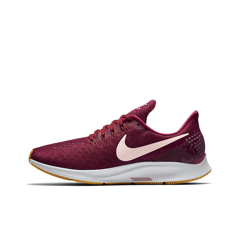 Burgundy women's nike running fashion shoes