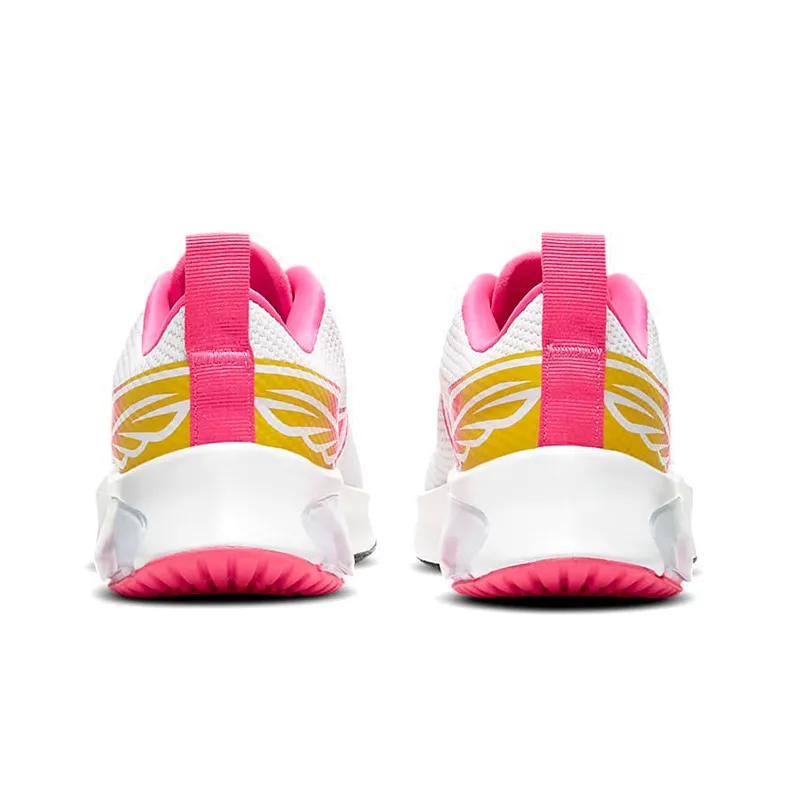 Nike Air Zoom Arcadia Anti-Slip And Wear-Resistant Breathable Low-Top Casual Running Shoes Women's Pink Yellow Gradient-4