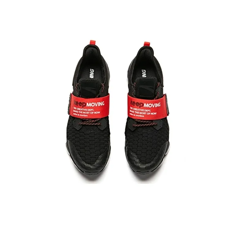 Anta Cushioned Slip-Resistant Breathable Low-Top Running Shoes Men's-3