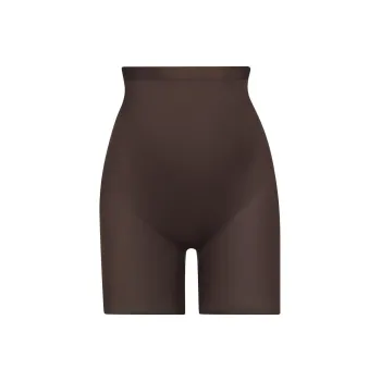 SKIMS BARELY THERE LOW-BACK SHORT Casual Shorts Women's Espresso/Gray Purple