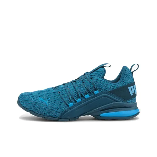 PUMA Axelion Running Shoes Men Low-Top Blue