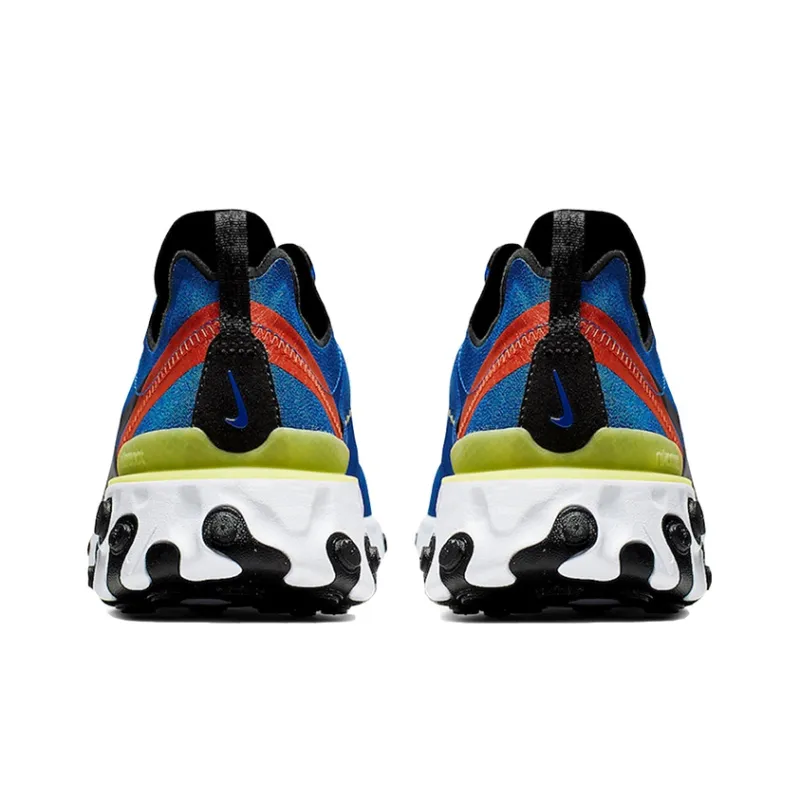 Nike React Element 55 Game Royal Dynamic Yellow Habanero Red-3