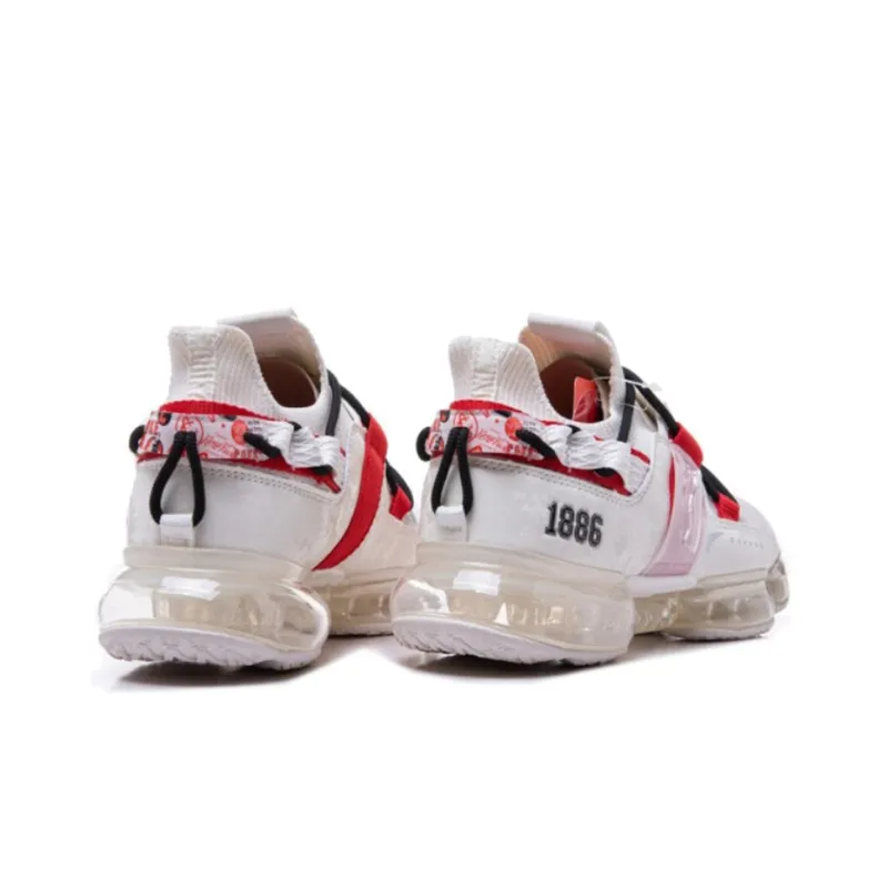 ANTA X Coca Cola Running Series Sneakers 'White Black Red' Women's-3