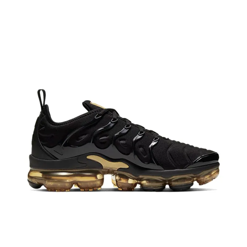 Nike Air VaporMax Plus Black Metallic Gold-1