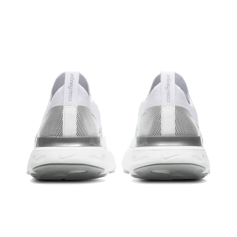 Nike React Infinity Run Flyknit True White Women's-4