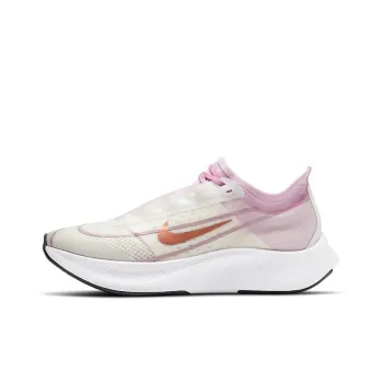 Nike Zoom Fly 3 White Light Arctic Pink Bronze Women's
