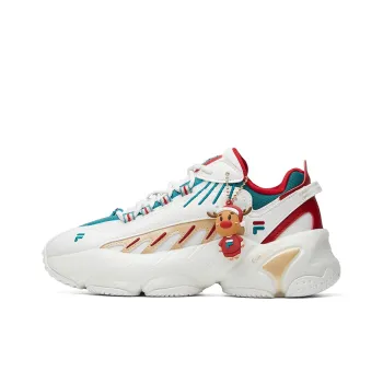 FILA Ade Xms Low Top White/Green/Red Women's