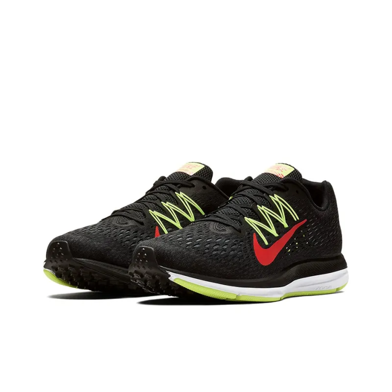 Nike Air Zoom Winflo 5 'Black Bright Crimson'-2