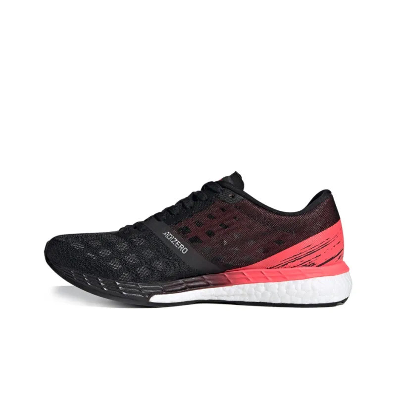Adidas Adizero Boston 9 Black Signal Pink Women's-0