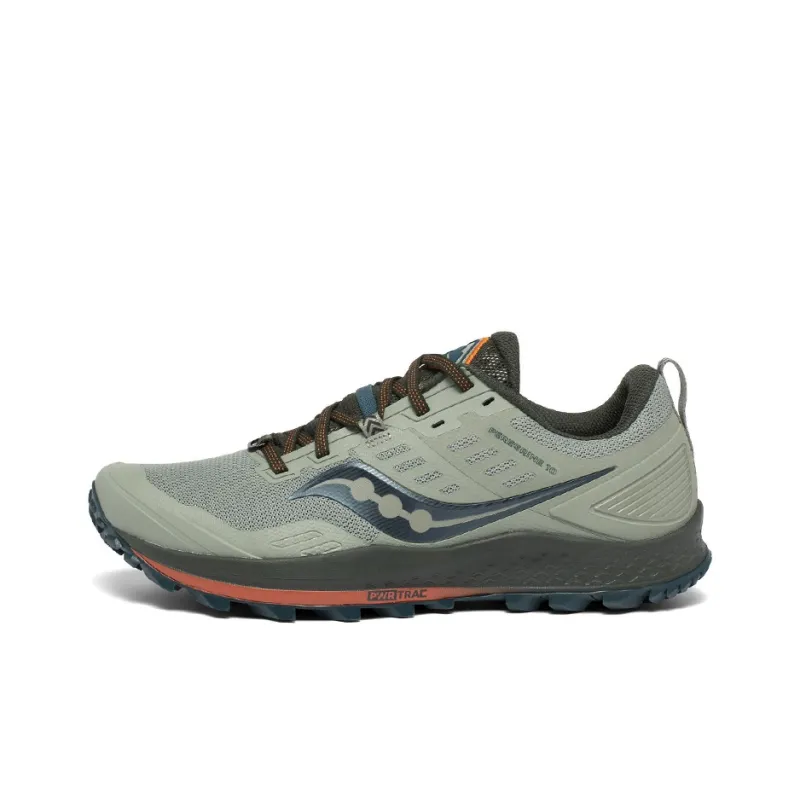Saucony Shock Absorbers Slip Resistant, Abrasion Resistant, Lightweight Low Top Casual Running Shoes Men's Gray Orange-0