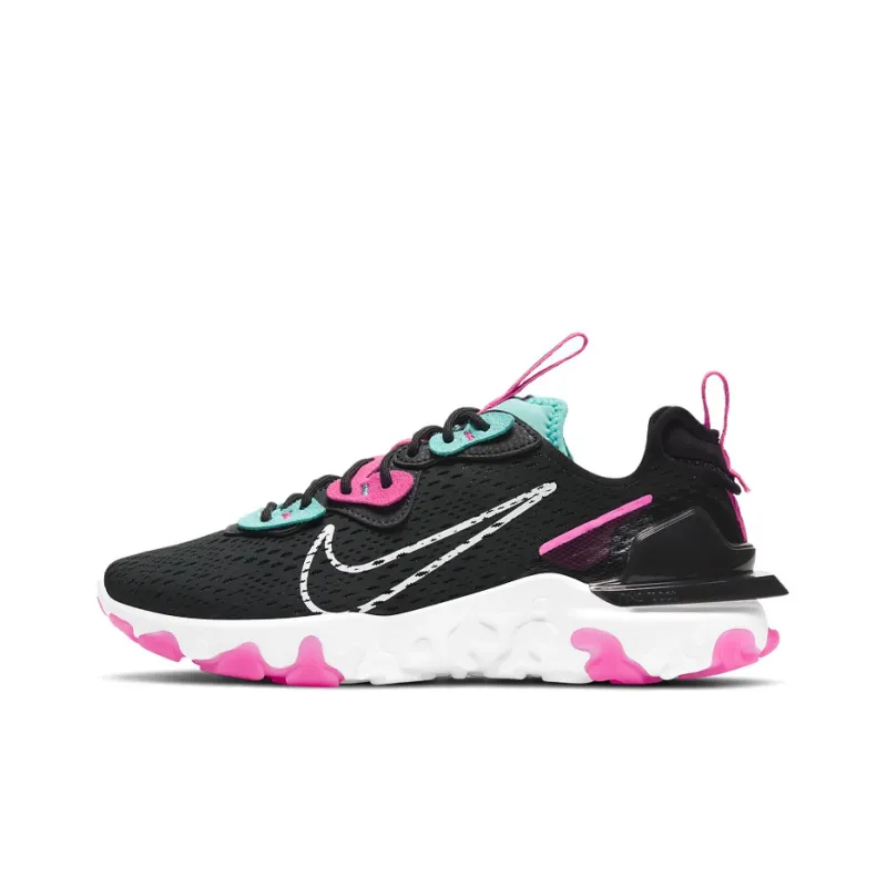 Nike React Vision 'Dark Smoke Grey Pink Blast' Women's-0