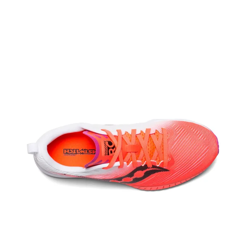 saucony Women's Fastwitch 9 'ViZiRED White'-3