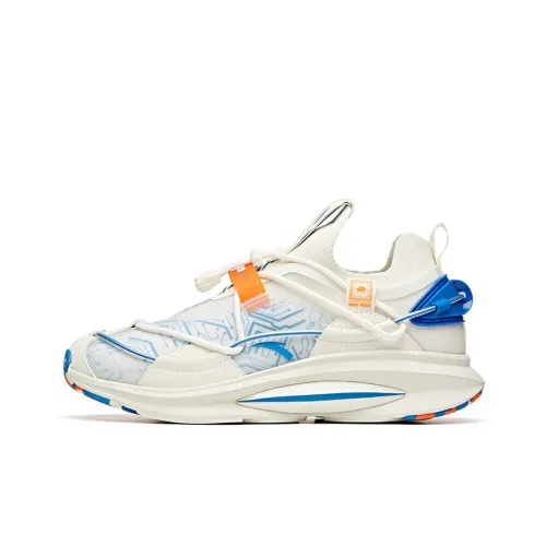 Anta Low Top Running Shoes Men's Polar Day White