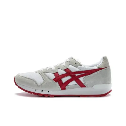 Onitsuka Tiger Alvarado Running Shoes Unisex Low-Top White/Gray/Red