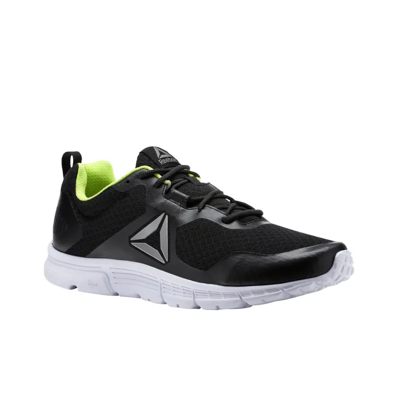 Reebok Breathable And Wear-resistant Low-Top Running Shoes Unisex Black Green-2