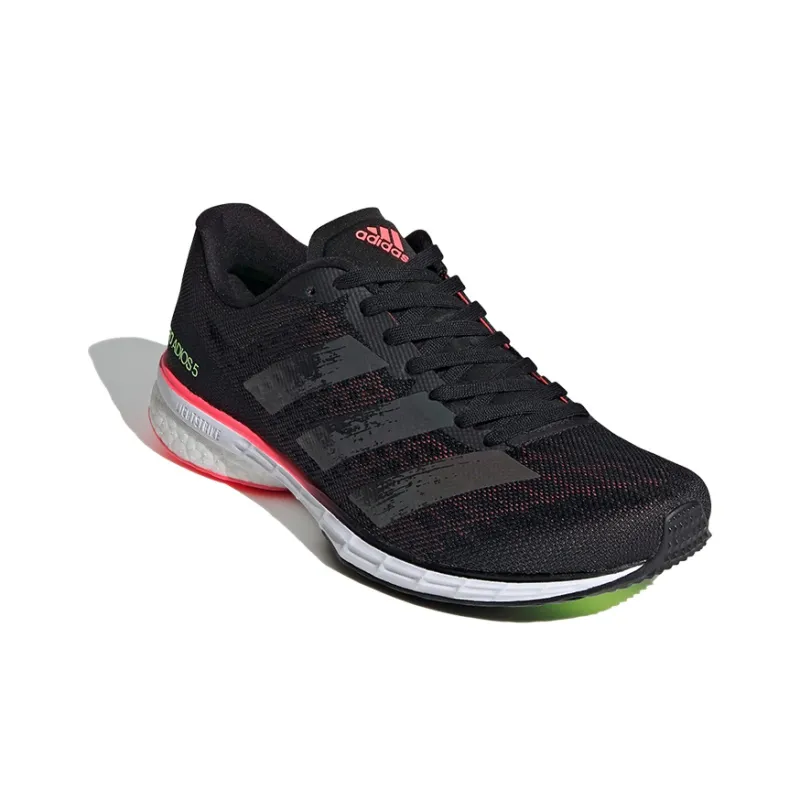 Adidas Adizero Adios 5 Black/Pink Women's-2