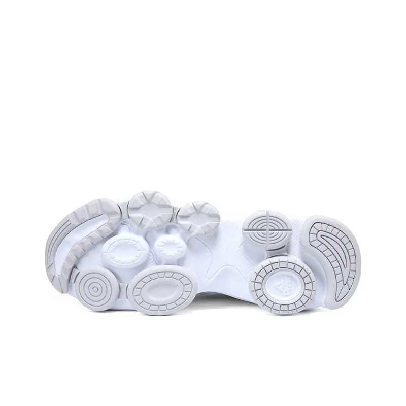 PEAK Low Top Running Shoes Men's White Gray-4