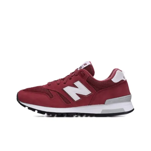 New Balance 565 Series Retro Colorblock Casual Red