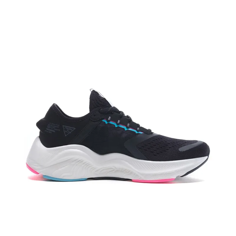 LiNing Arashi Plus Cushioning Rebound Low Top Running Shoes Women's Standard Black-1