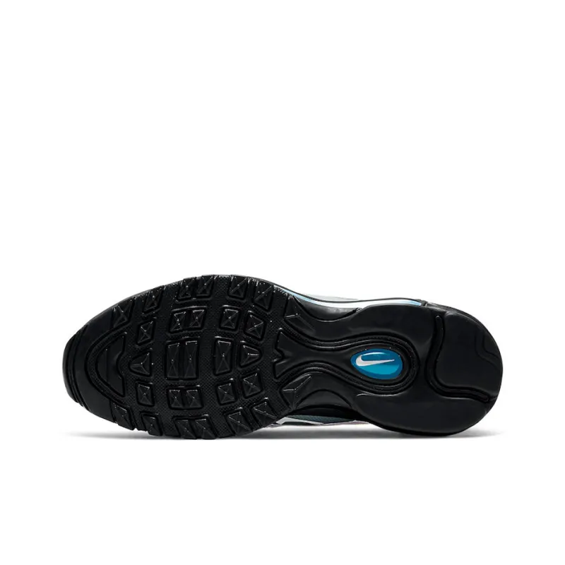 Nike Air Max 97 White Black Aqua GS-4