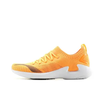 LiNing Non slip Lightweight Low Top Running Shoes Men's Orange