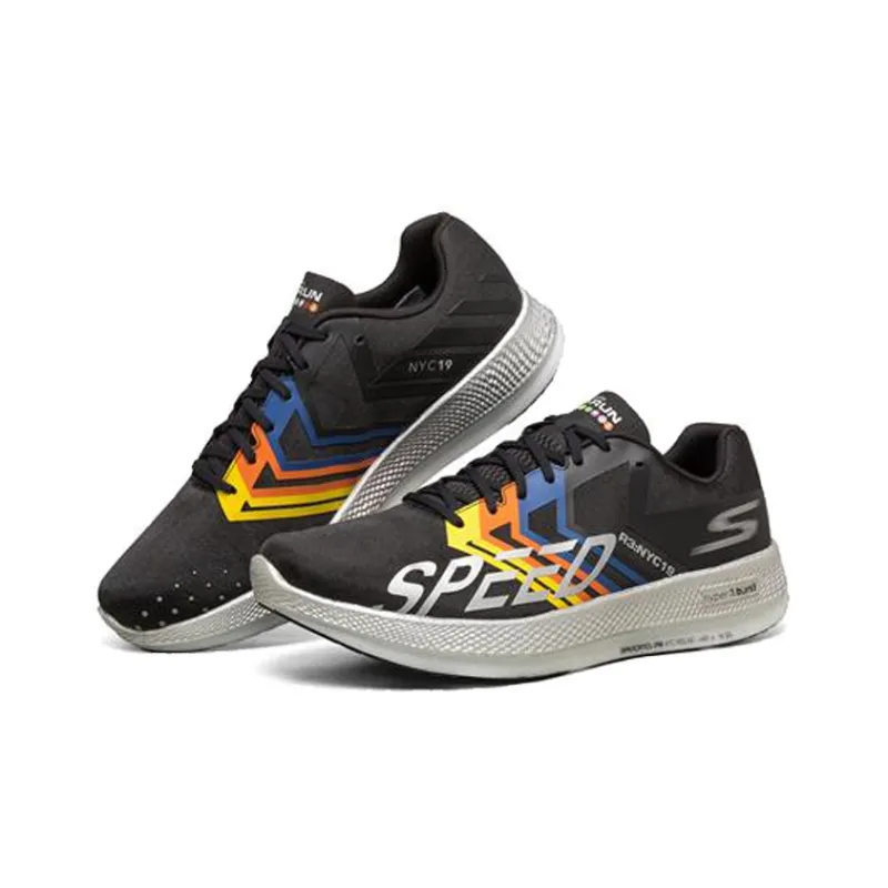 Skechers Go Run Razor 3 Running Shoes Unisex Low-Top Black/Colorful Color-2