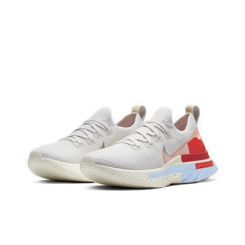 Nike React Infinity Run Flyknit Psychic Blue Coral Women's-2