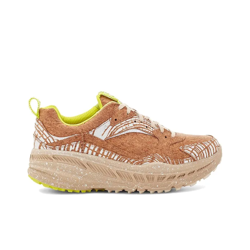 Cedar x UGG Wear Resistant Coverage Support Balance Height Increasing Low Top Running Shoes Men's Brown-1