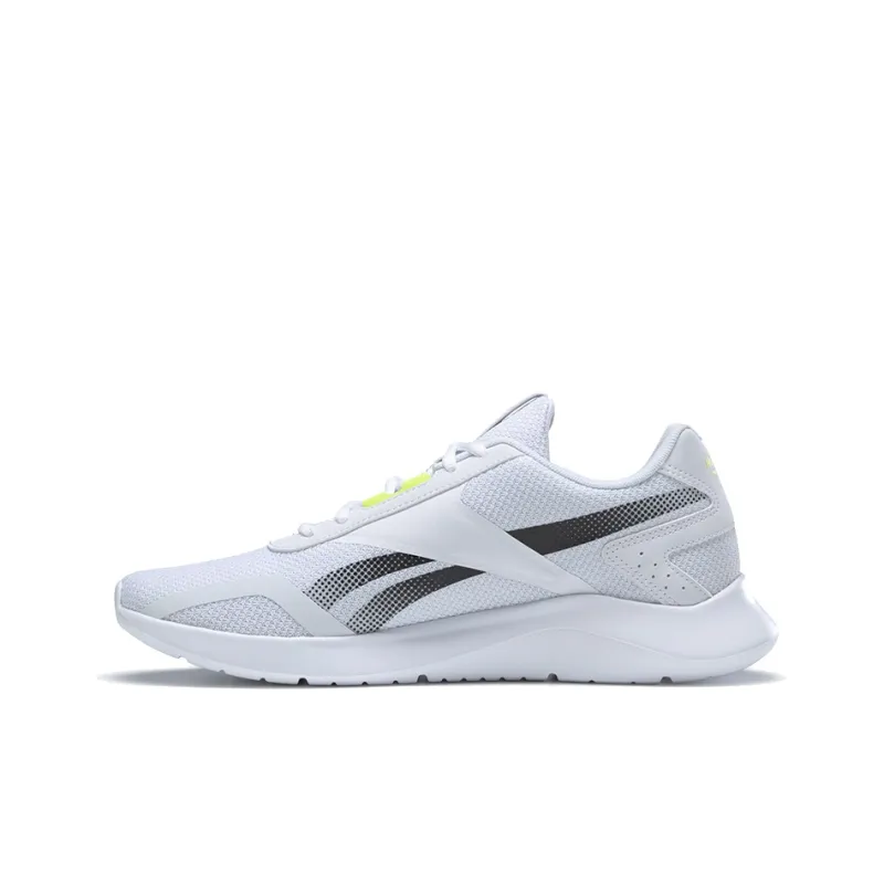 Reebok Energylux 2.0 Cushioned Slip-Resistant Low-Top Running Shoes Unisex White Black-0