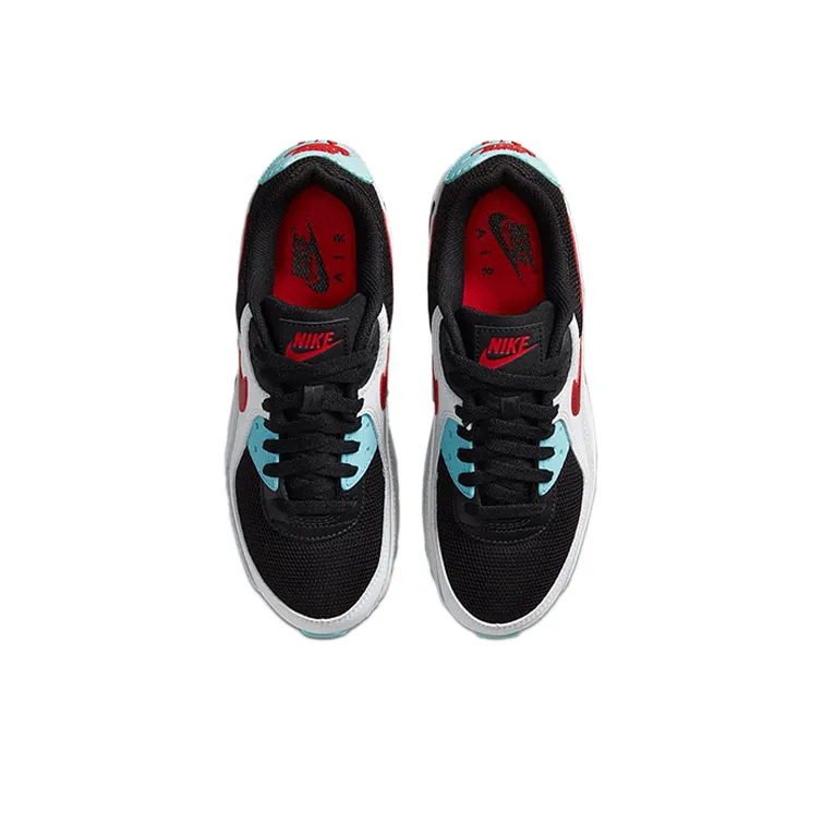 Nike Air Max 90 Aqua Red White Black Women's-3