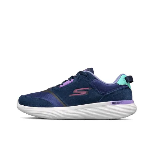 Skechers Go Run 400 V2 Running Shoes Women's Low-Top Blue/Purple